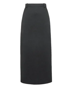 Nia Grey Maxi Skirt