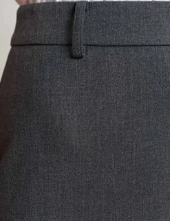 Nia Grey Maxi Skirt