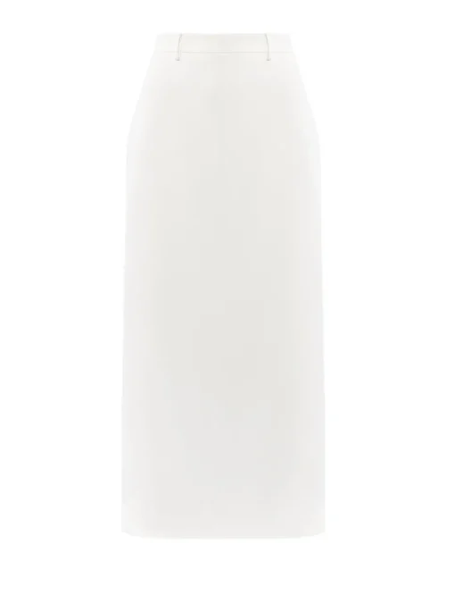 Nia White Maxi Skirt-BESTSELLER