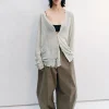 Olive Barrel Parachute Pants -PREORDER