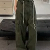Olive Utility Cargo Pants