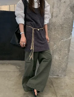 Olive Utility Cargo Pants