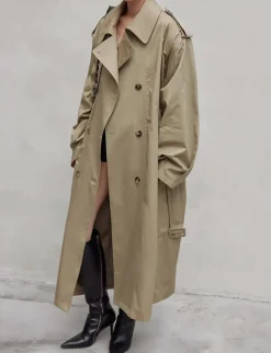 Oversized Padded Trench Coat