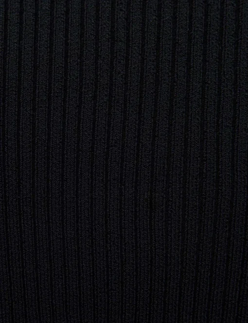 Padded Zip Knit Cardigan