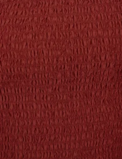 Paprika-Red Strapless Dress-BESTSELLER