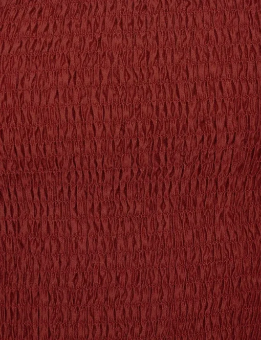 Paprika-Red Strapless Dress-BESTSELLER