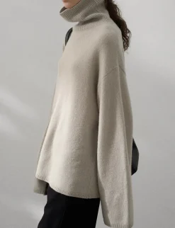 Soft Wool Turtleneck Sweater
