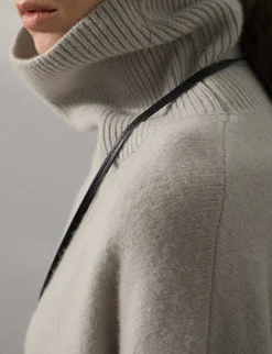 Soft Wool Turtleneck Sweater