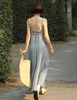 Summer Plaid Dress
