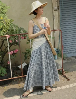 Summer Plaid Dress