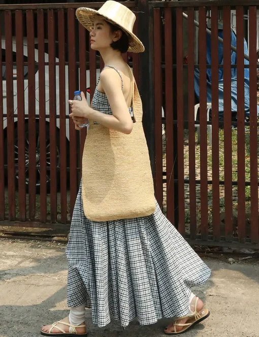 Summer Plaid Dress