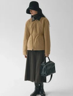 Tan Hourglass Country Jacket