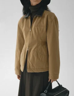 Tan Hourglass Country Jacket
