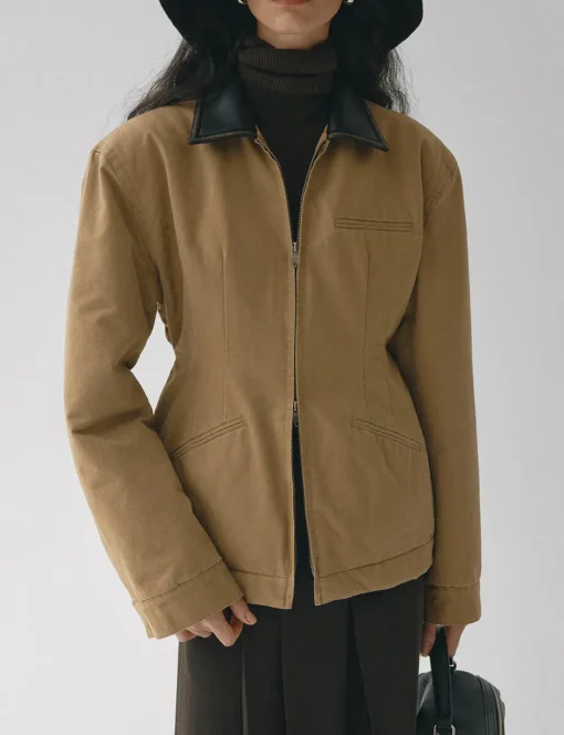 Tan Hourglass Country Jacket