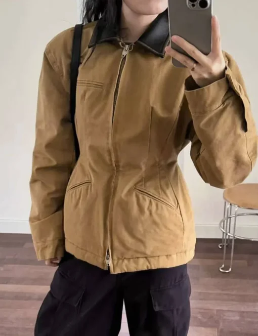 Tan Hourglass Country Jacket