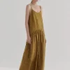 Textured Drop Waist Dress