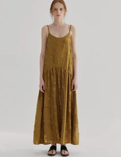 Textured Drop Waist Dress