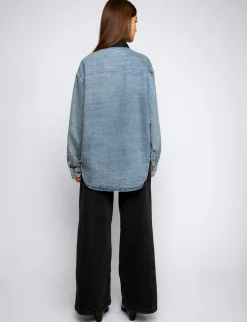 Two Tone Denim Shirt