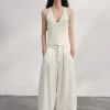 White Baggy Trousers