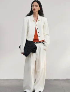 White Baggy Trousers