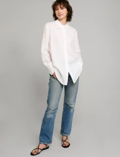 White Linen Shirt