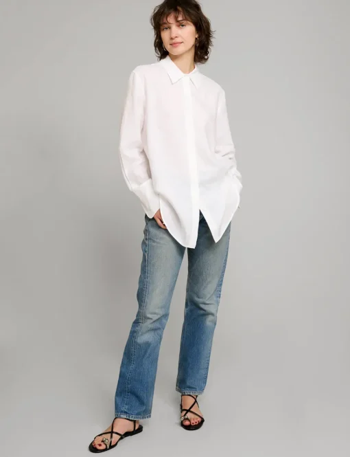 White Linen Shirt