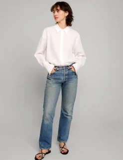 White Linen Shirt
