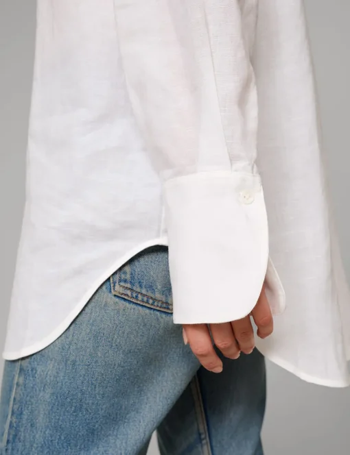 White Linen Shirt