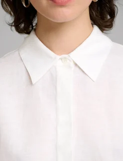 White Linen Shirt
