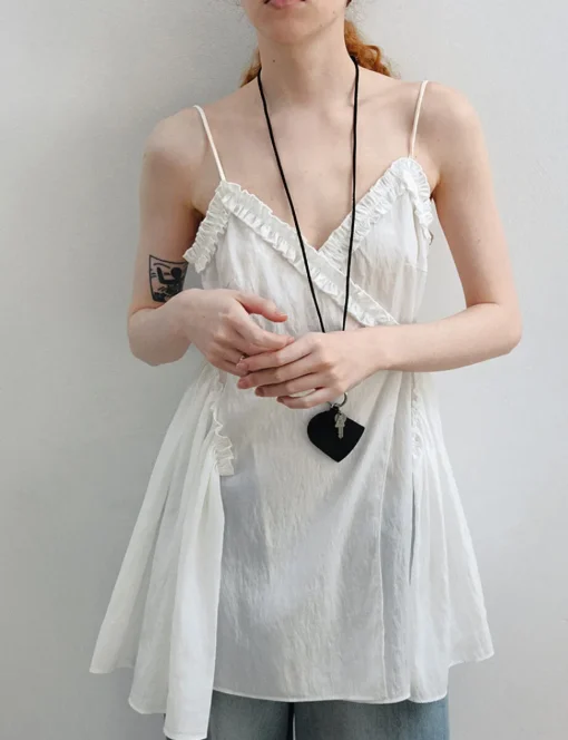 White Mini Layer Dress