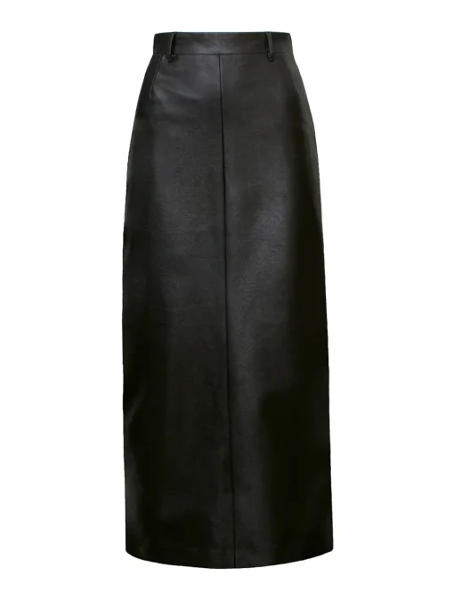 Yve Maxi Leather Skirt